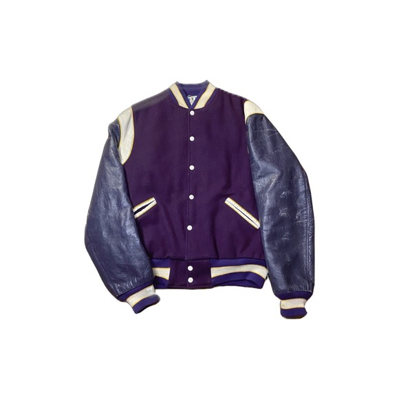 Trophy Jackets Jackets & Coats Vintage Purple Varsity Jacket Trophy